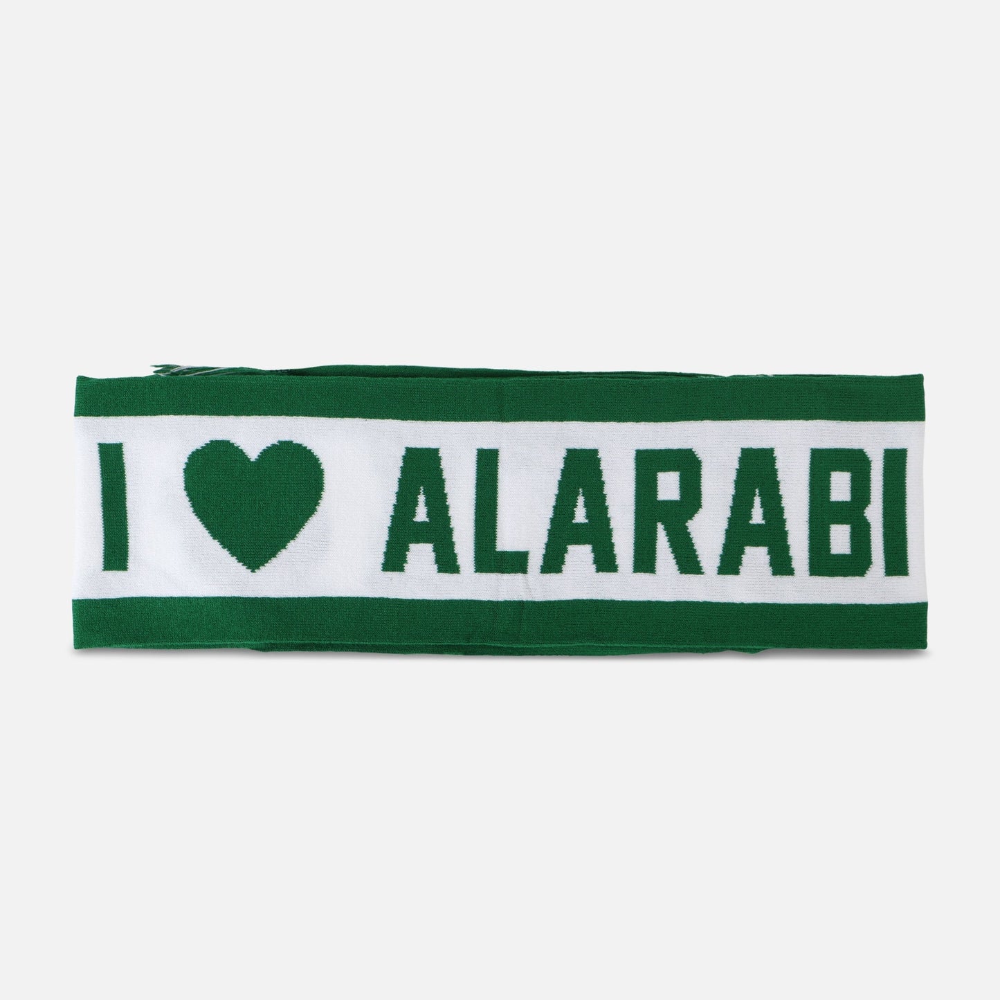 AL-ARABI SC MEN JACQUARD KNITTED SCARVES