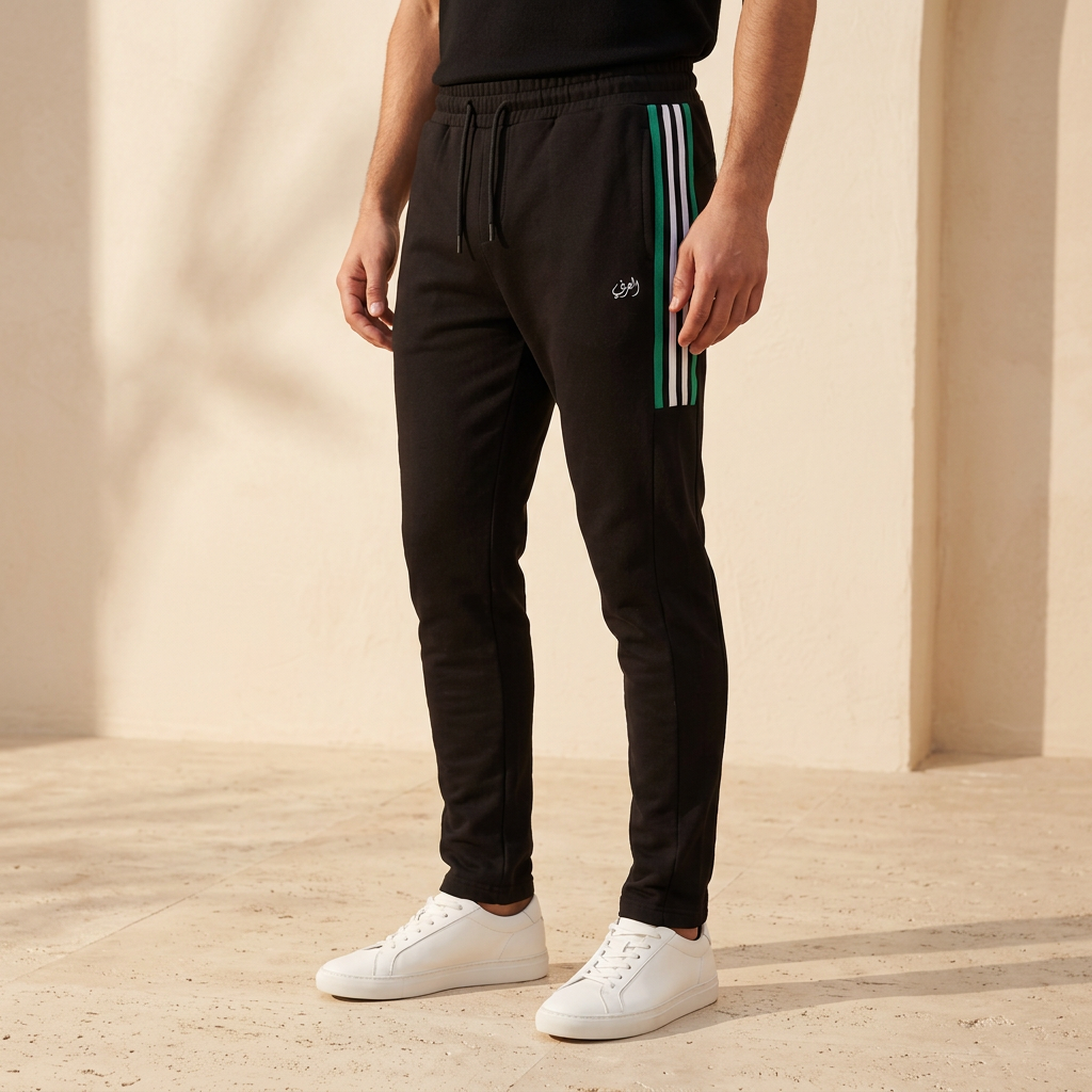Men Side Stripe Jogging Pants