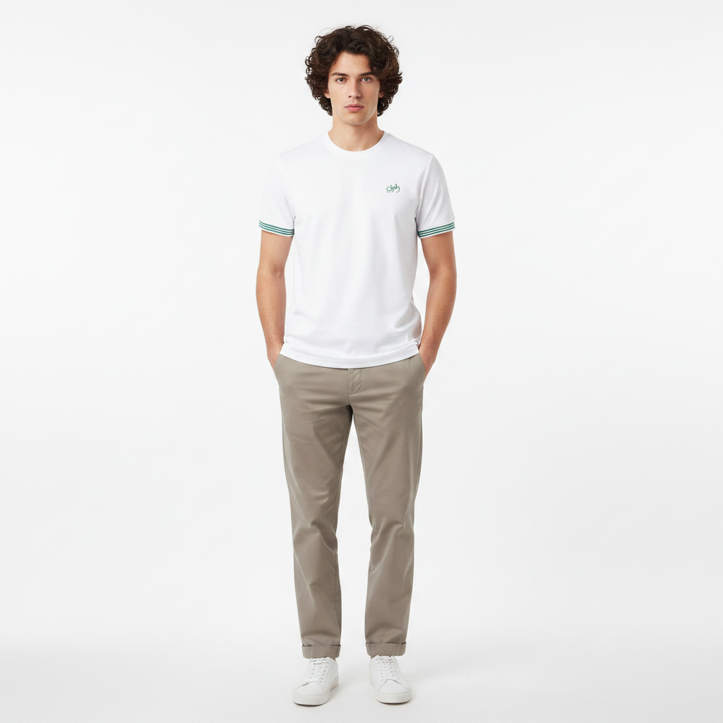 Al-Arabi Sc Men T-Shirt Round Neck Short Sleeve