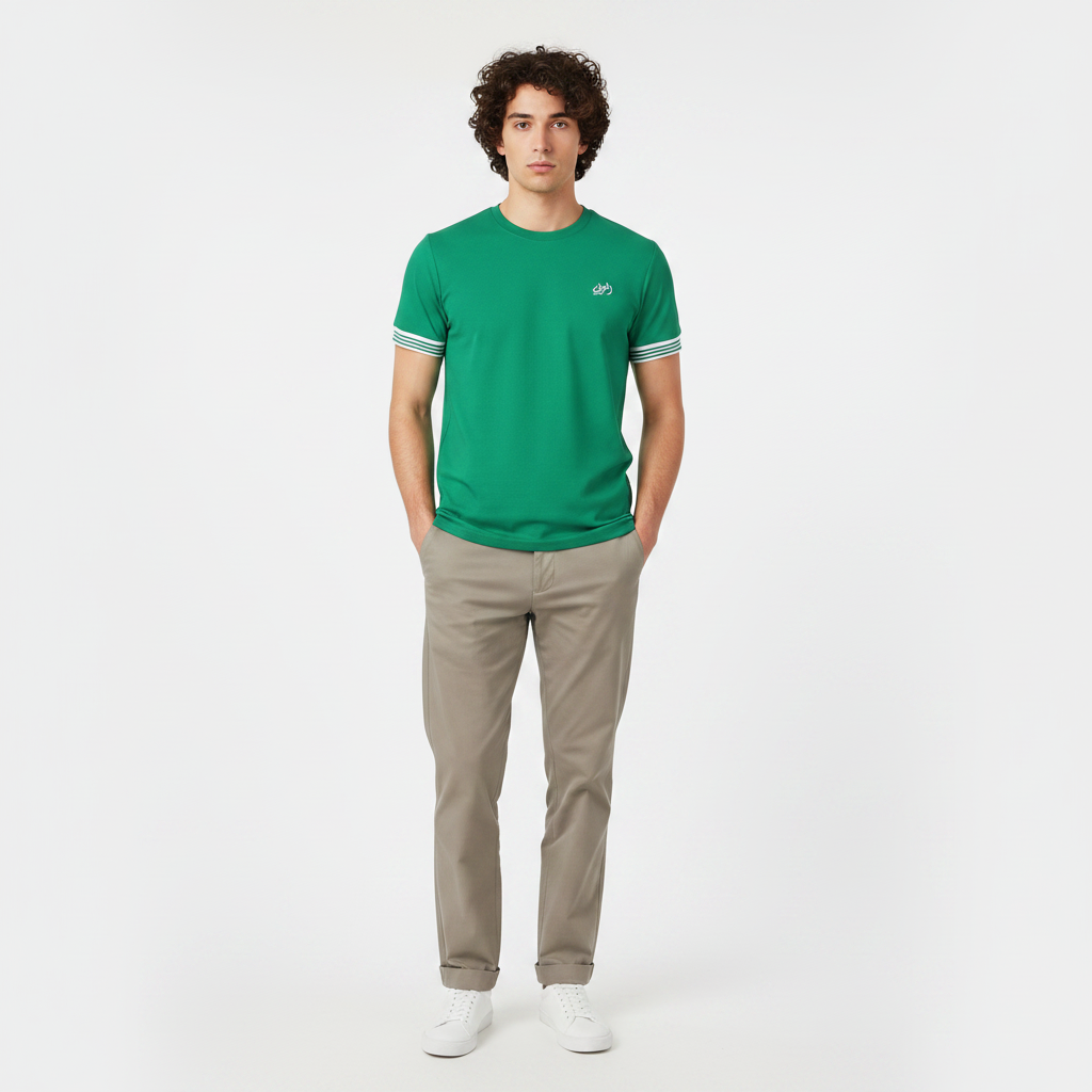 Al-Arabi Sc Men T-Shirt Round Neck Short Sleeve