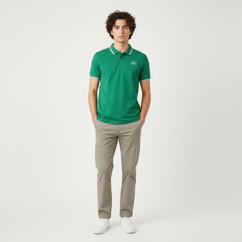 Al-Arabi Sc Men Polo T-Shirt Short Sleeve